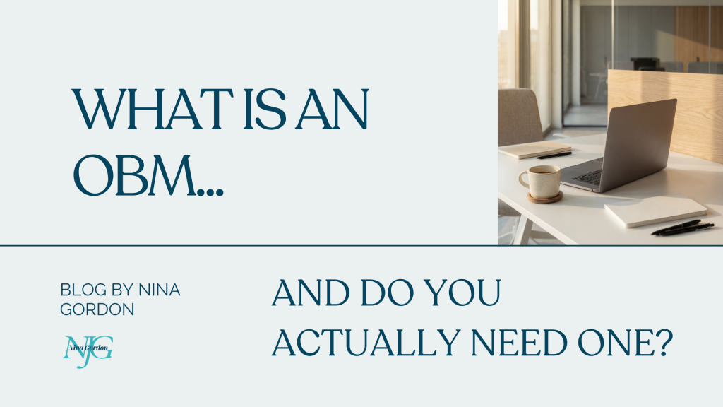 What is an OBM Blog Post